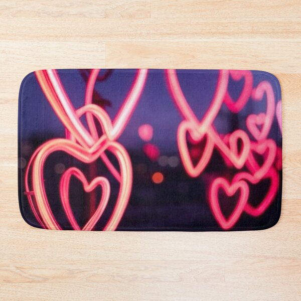 Item preview, Vibrant Neon Light Love Hearts Design designed and sold by GrizzlyCollective.