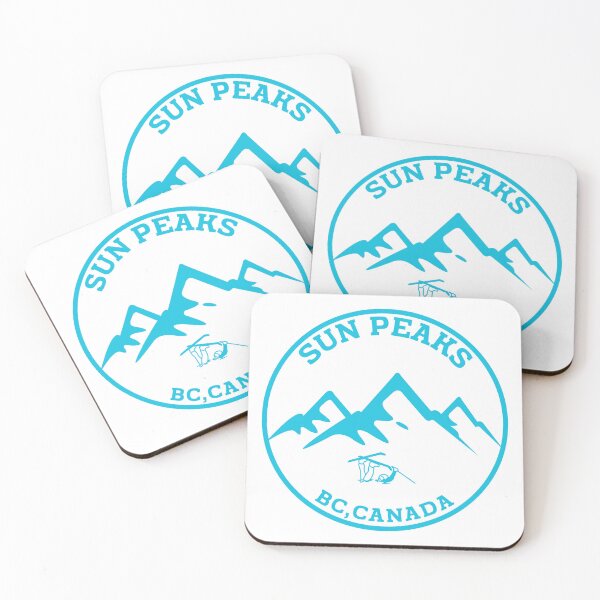 Item preview, Sun Peaks Mountain BC Canada Mountains Ski Snowboard Hiking designed and sold by karmdaf.