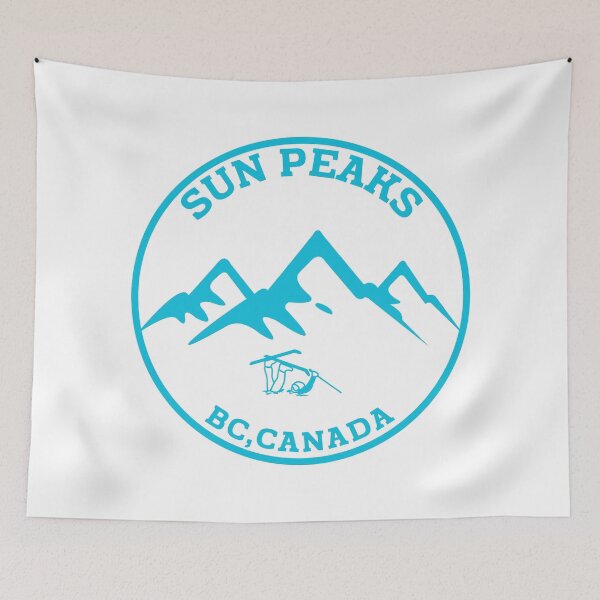 Item preview, Sun Peaks Mountain BC Canada Mountains Ski Snowboard Hiking designed and sold by karmdaf.
