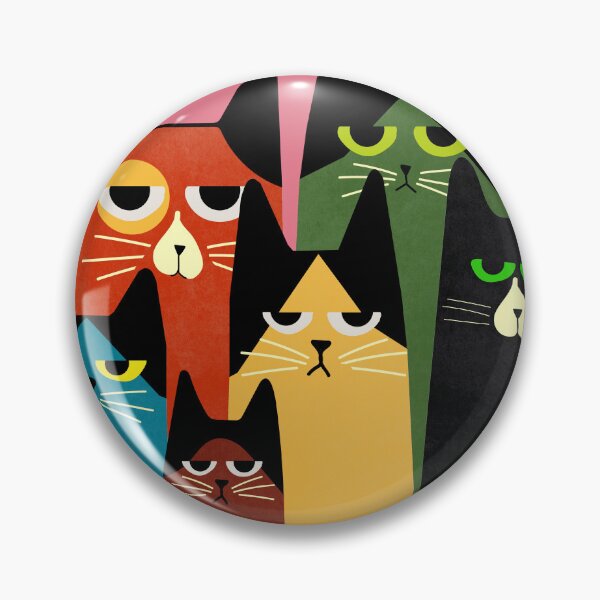 Item preview, Six boho cats designed and sold by bohoanimals.