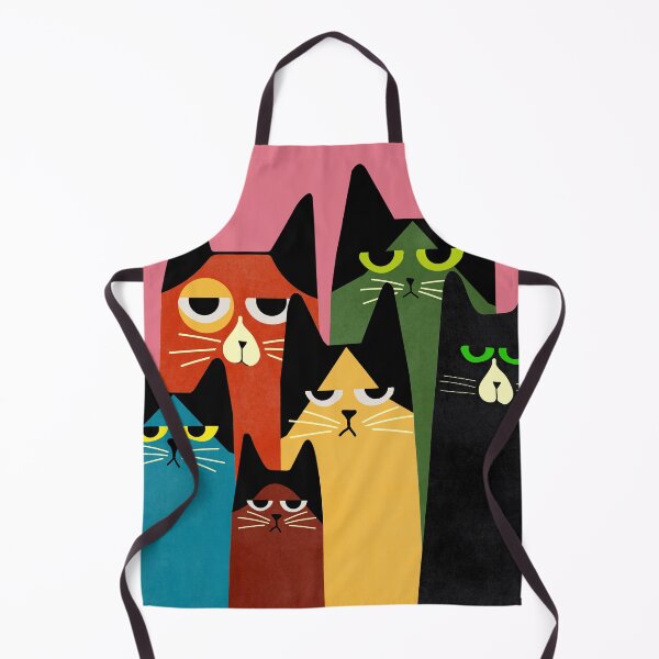 Item preview, Six boho cats designed and sold by bohoanimals.
