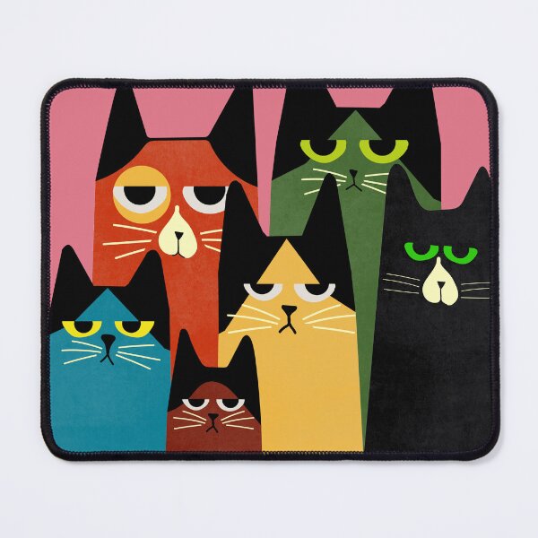 Item preview, Six boho cats designed and sold by bohoanimals.