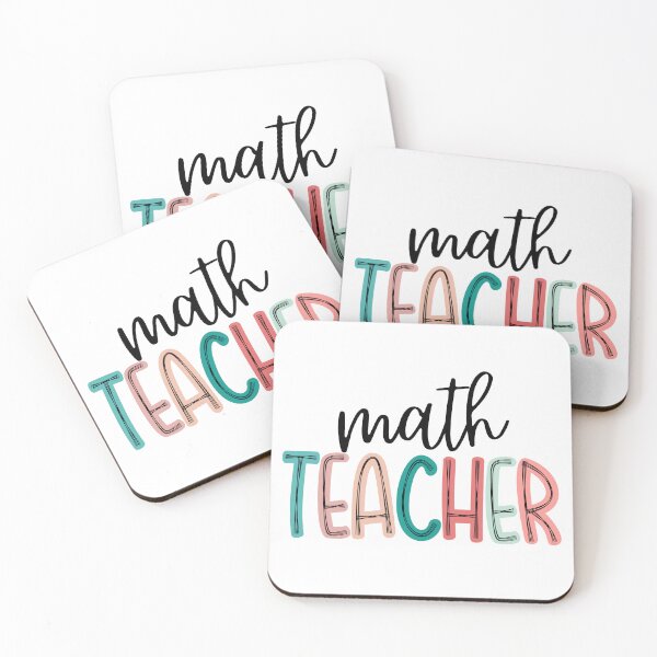Item preview, Math Teacher designed and sold by echoemma.