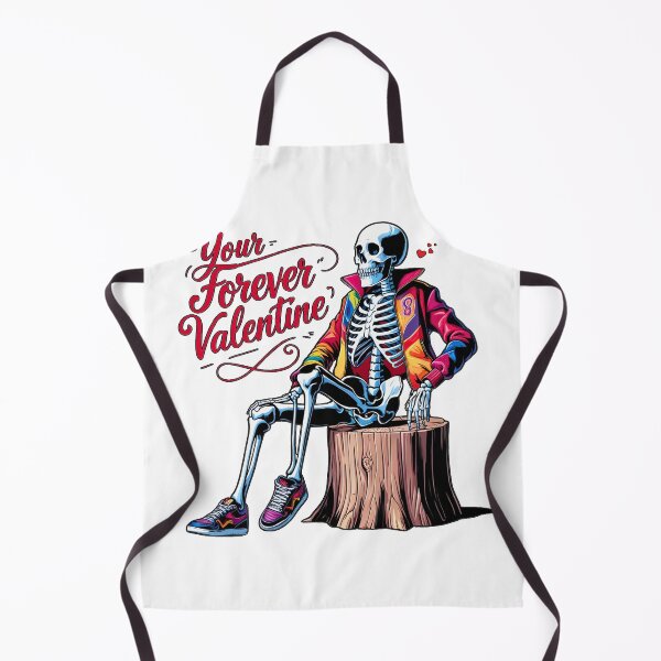 Item preview, Your Forever Valentine – Skeleton Love Waiting Design designed and sold by RvinJo8.