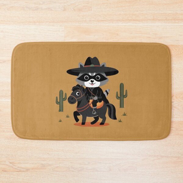 Item preview, Zorro Raccoon on a horse designed and sold by Sza1a.