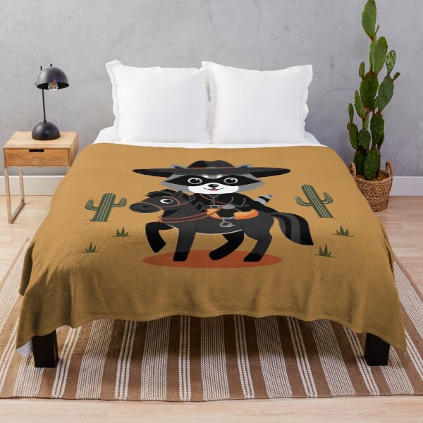 Item preview, Zorro Raccoon on a horse designed and sold by Sza1a.