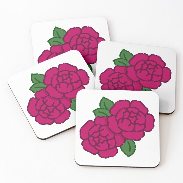 Item preview, Pink Rose Flower Simple Drawing designed and sold by AveryZi.