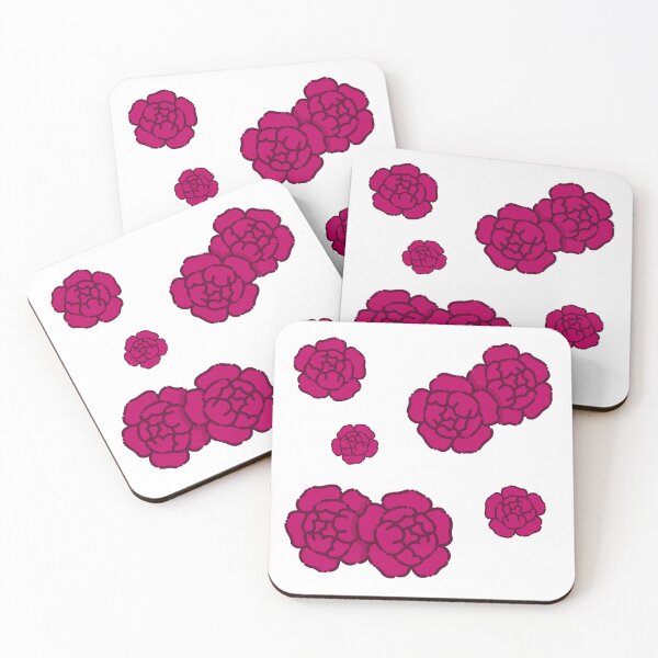 Item preview, Pink Rose Flower Simple Drawing designed and sold by AveryZi.