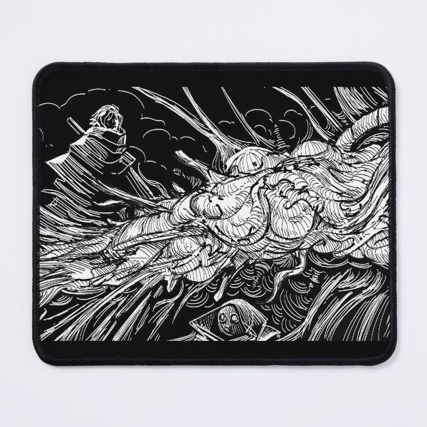 Item preview, Two Wanderers - Sci-Fi Ink Landscape designed and sold by PlumeMoth.