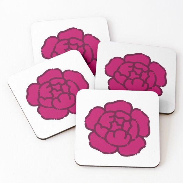 Item preview, Pink Rose Flower Simple Drawing designed and sold by AveryZi.