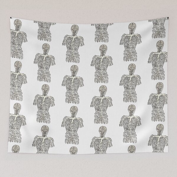 Item preview, Vintage Human Nervous System Medical Drawing  designed and sold by HawthorneFlame.
