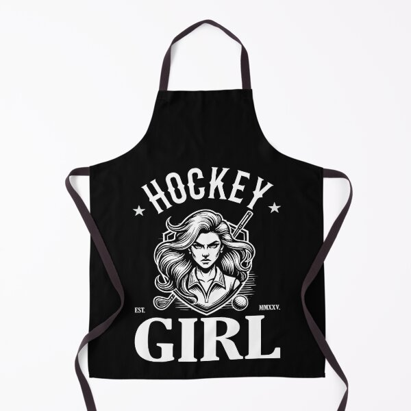 Item preview, Hockey Girl – Strength on and off the field designed and sold by RetroMaritalArt.