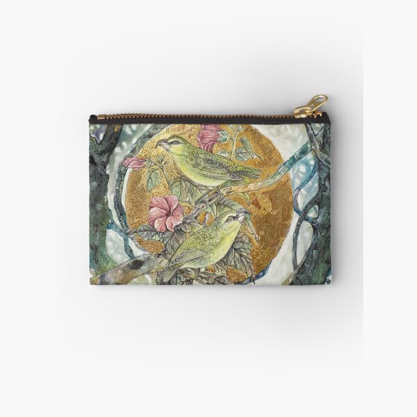 Item preview, Endangered Maui Parrotbill Watercolor Art – Tropical Hawaiian Wildlife Painting by AJJ Arts designed and sold by AJJARTSLLC.