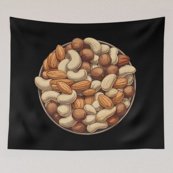 Item preview, Bowl of Mixed Nuts designed and sold by Orca Chuckle Studios.