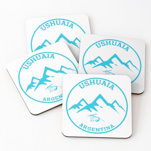 Item preview, Ushuaia Mountain Argentina Mountains Ski Snowboard Hiking designed and sold by karmdaf.