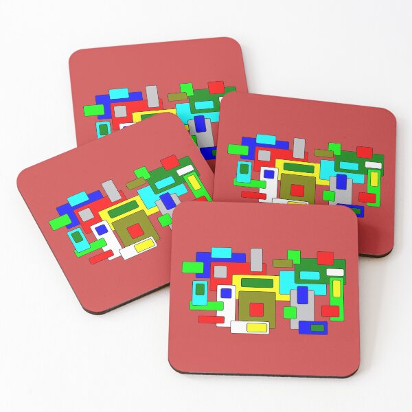 Item preview, Overlapping Rectangles designed and sold by HebaRK Studio.