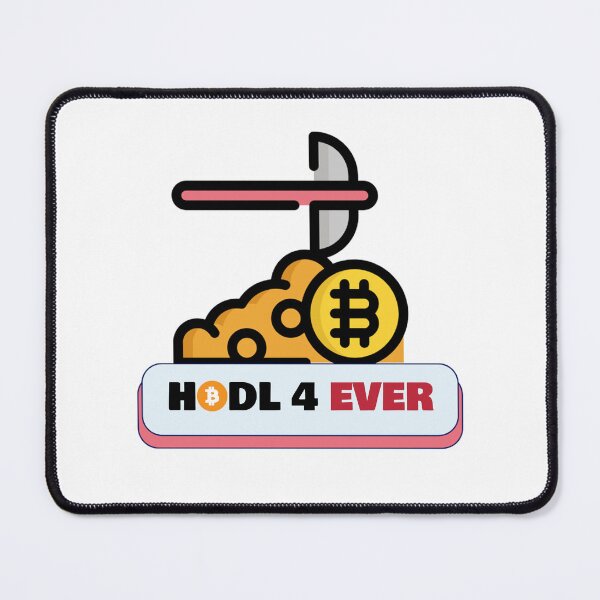 Item preview, Bitcoin - HODL 4 ever designed and sold by Never Stop Trading.