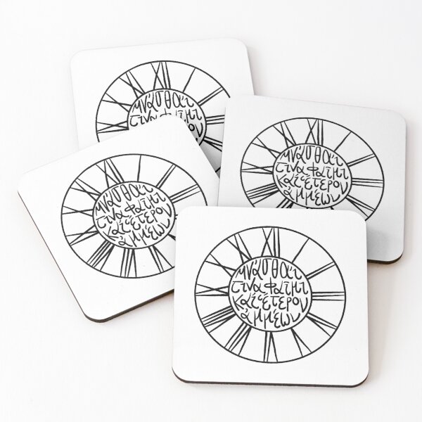Item preview, Sappho quote: “someone will remember us” clock black designed and sold by TheDoodlemancer.