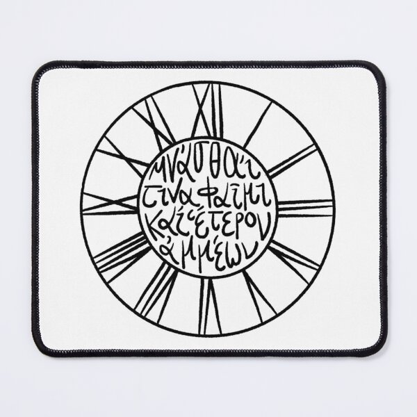 Item preview, Sappho quote: “someone will remember us” clock black designed and sold by TheDoodlemancer.