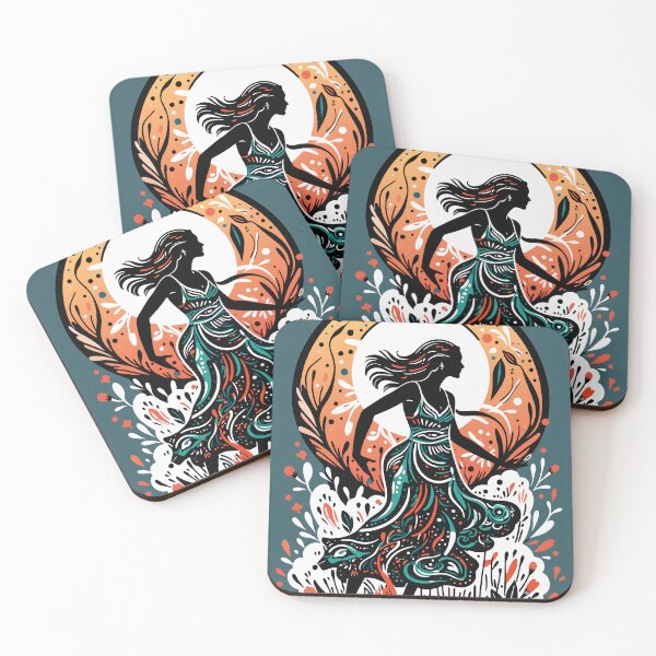 Item preview, Dancing with nature, Woman designed and sold by BestRebel.