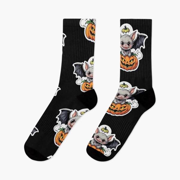 Item preview, Bat Pumpkin Fun: Spooky and Cute designed and sold by Flash Flick Ideas.