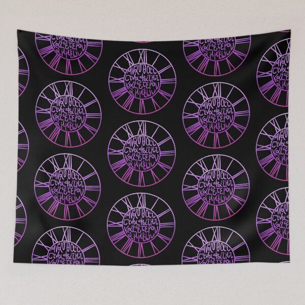 Item preview, Sappho quote: “someone will remember us” clock violet designed and sold by TheDoodlemancer.