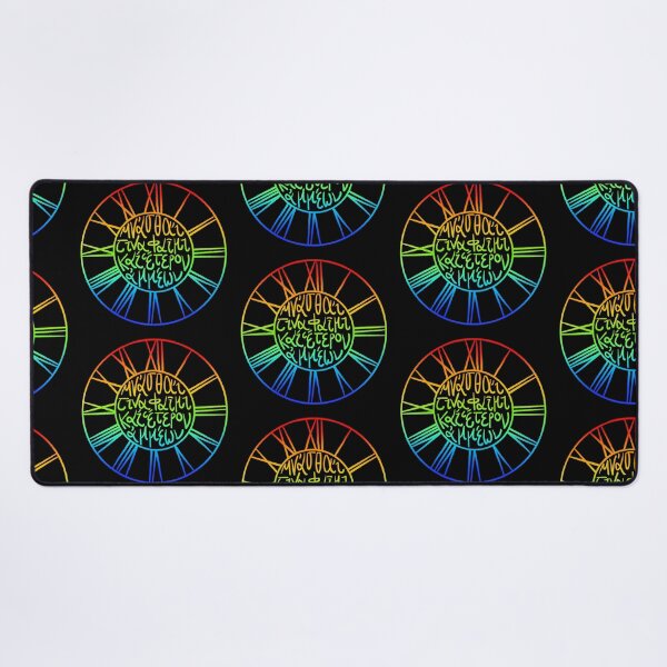 Item preview, Sappho quote: “someone will remember us” clock rainbow designed and sold by TheDoodlemancer.