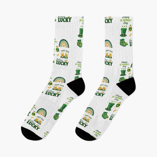 Item preview, Colorful St. Patrick's Day Illustration with Shamrocks, Rainbows, and Leprechaun Magic designed and sold by Colorful-Garden.