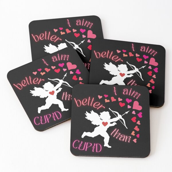 Item preview, I Aim Better Than Cupid Funny Valentine's Design designed and sold by Zeemazoo.