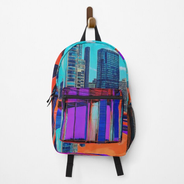 Item preview, Neon Cityscape Reflections designed and sold by Bearabilia.