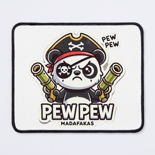 Item preview, Pew Pew Madafakas panda designed and sold by WEShop23.