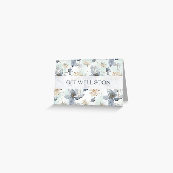 Item preview, Get Well Soon - Swirling Petals designed and sold by Simply Celebrated Milestones.