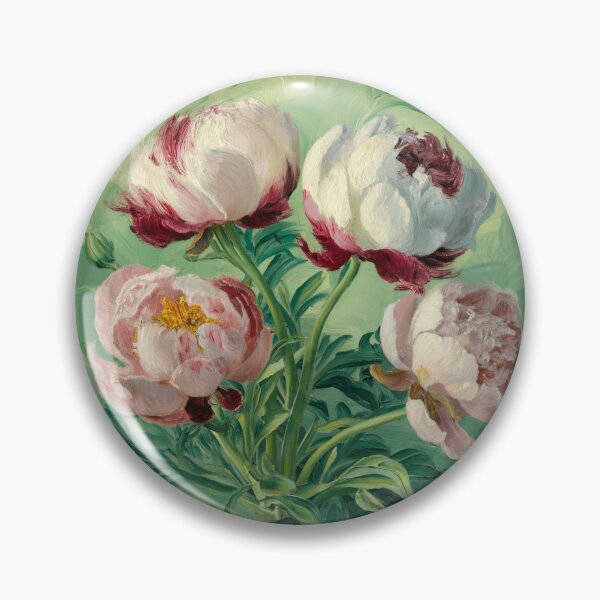 Item preview, Magnificent peonies, oil paint. designed and sold by elegantpaterns.