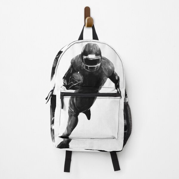 Item preview, American Football Game Day Run Black Watercolor designed and sold by EZPAINT.