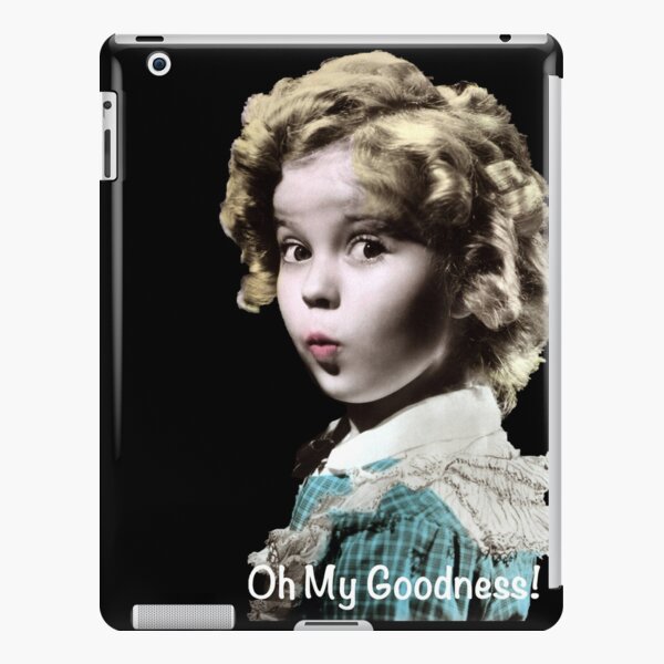 Shirley Temple Oh My Goodness iPad Snap Case