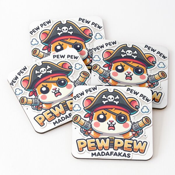Item preview, Hámster Pew Pew Madafakas designed and sold by WEShop23.