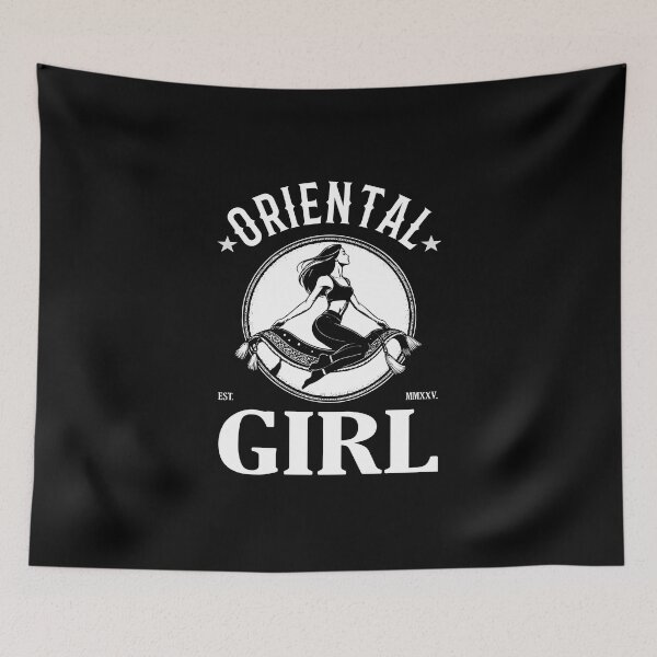 Item preview, Oriental Girl – Fantasy and Tradition in One designed and sold by RetroMaritalArt.