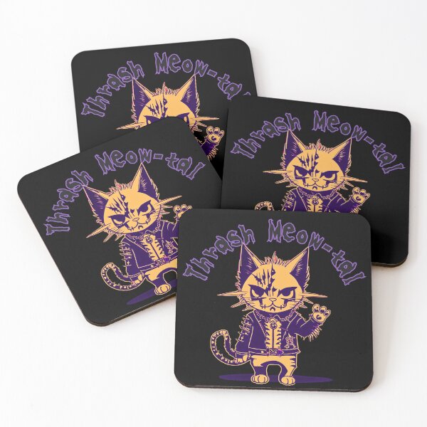 Item preview, Thrash Metal for Cat Lovers designed and sold by PitchBlackIcon.