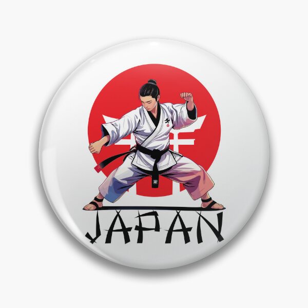 Item preview, Karate Warrior Japan Red Sun Martial Arts designed and sold by JessArty ⭐⭐⭐⭐⭐.