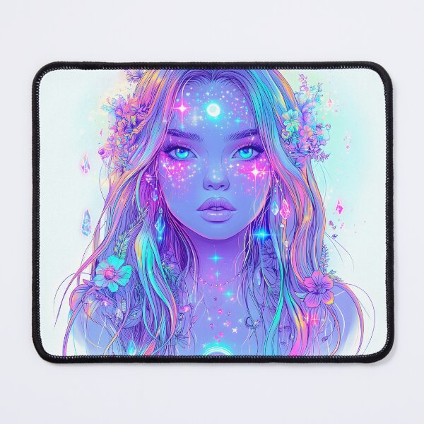 Item preview, Lunar Rainbow Oracle glow girl designed and sold by natalidesign.