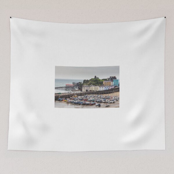 Item preview, Tenby Harbour, Pembrokeshire designed and sold by heidipics.