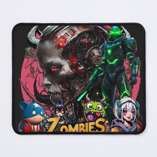 Item preview, Cyber Apocalypse: Heroes vs. Zombies designed and sold by Thaivi Design.