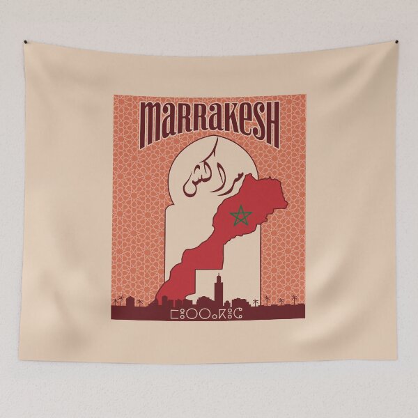 Item preview, Marrakesh Morocco Vintage Travel designed and sold by Mustapha  ALAHAYANE.