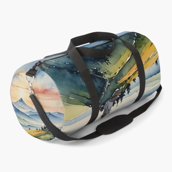Item preview, mountain landscape (watercolor) designed and sold by Palatinasart.
