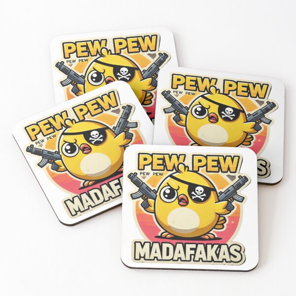 Item preview, Pew Pew Madafakas cute angry bird   designed and sold by WEShop23.
