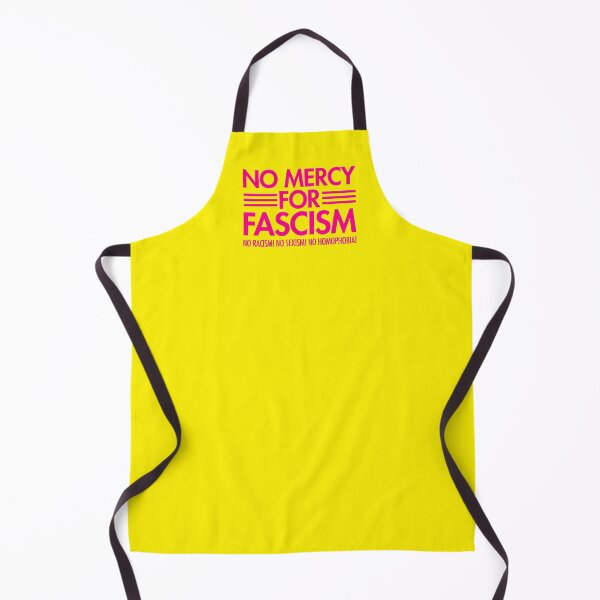 Item preview, NO MERCY FOR FASCISM - No Racism - No Sexism - No homophobia - hot pink 2 designed and sold by Thelittlelord.