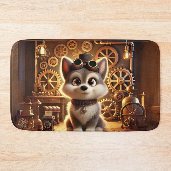 Item preview, Steampunk Swedish Vallhund designed and sold by Sillytoe.