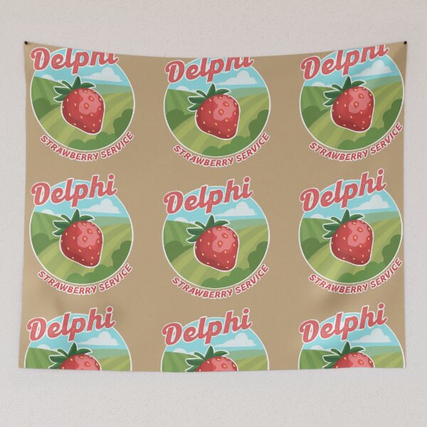 Item preview, Delphi Strawberry Service designed and sold by nillapod.
