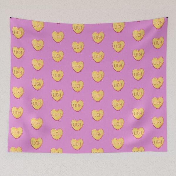 Item preview, UGH Candy Heart designed and sold by RedPlanetDesign.