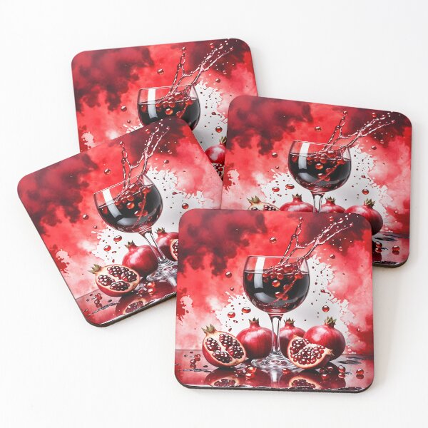 Item preview, Pomegranate Splash, Ai Generated Art  designed and sold by ACC .